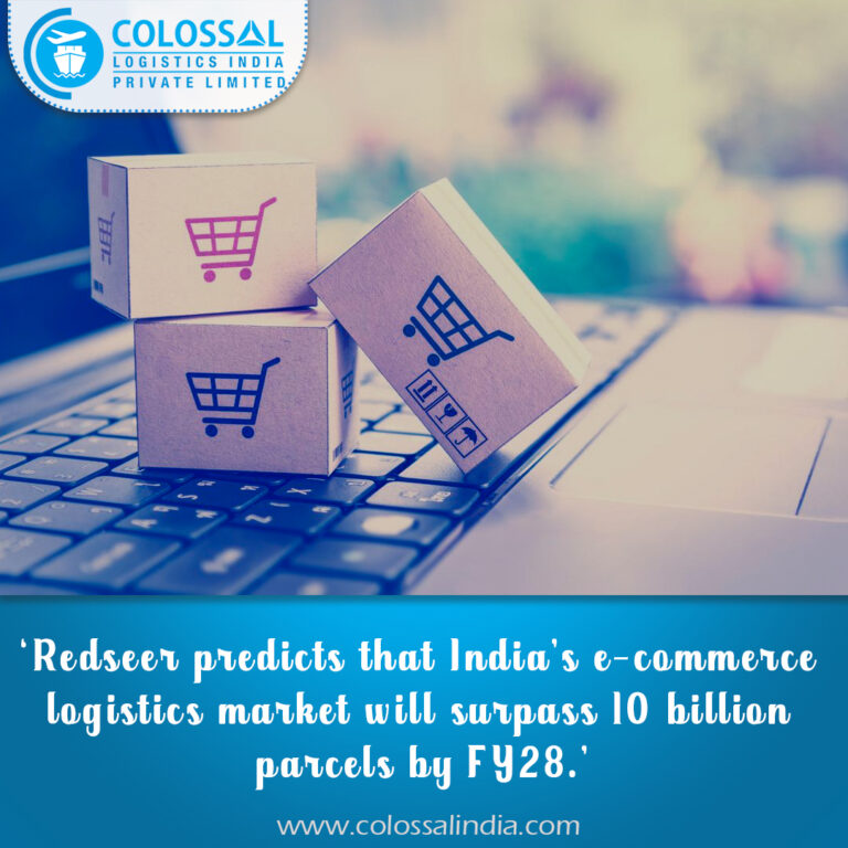 Redseer predicts that India’s e-commerce logistics market will surpass 10 billion parcels by FY28.