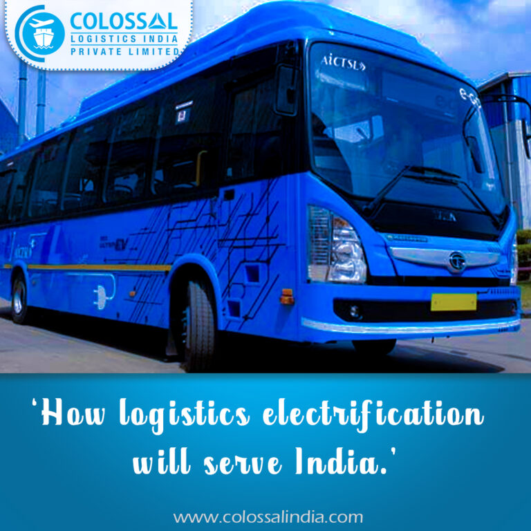 How logistics electrification  will serve India